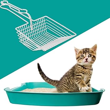Cat Sand Shovel, Cat Sand Cleaning Tool, Hollow Design Pet Shop for Cat Litter Home Dog Litter