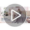 Sealy Electric Blanket Twin Size, Soft Sherpa Heated Blanket Single Control with 10 Heating Levels & 1 to 12 Hours Auto-Off Settings Over-Heated Protection 62"x84" Machine Washable, Blue