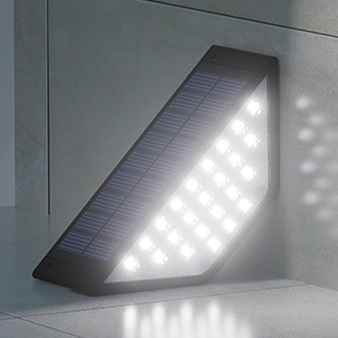 Lpsdssre Solar Fence Lights | Outdoor Solar Lights | LED Deck Lights | Stairs Lamp Solar Step Lights | Water Resistant Solar Lights Bright And Efficient Lighting For Outside Yard Deck Garden photo 3