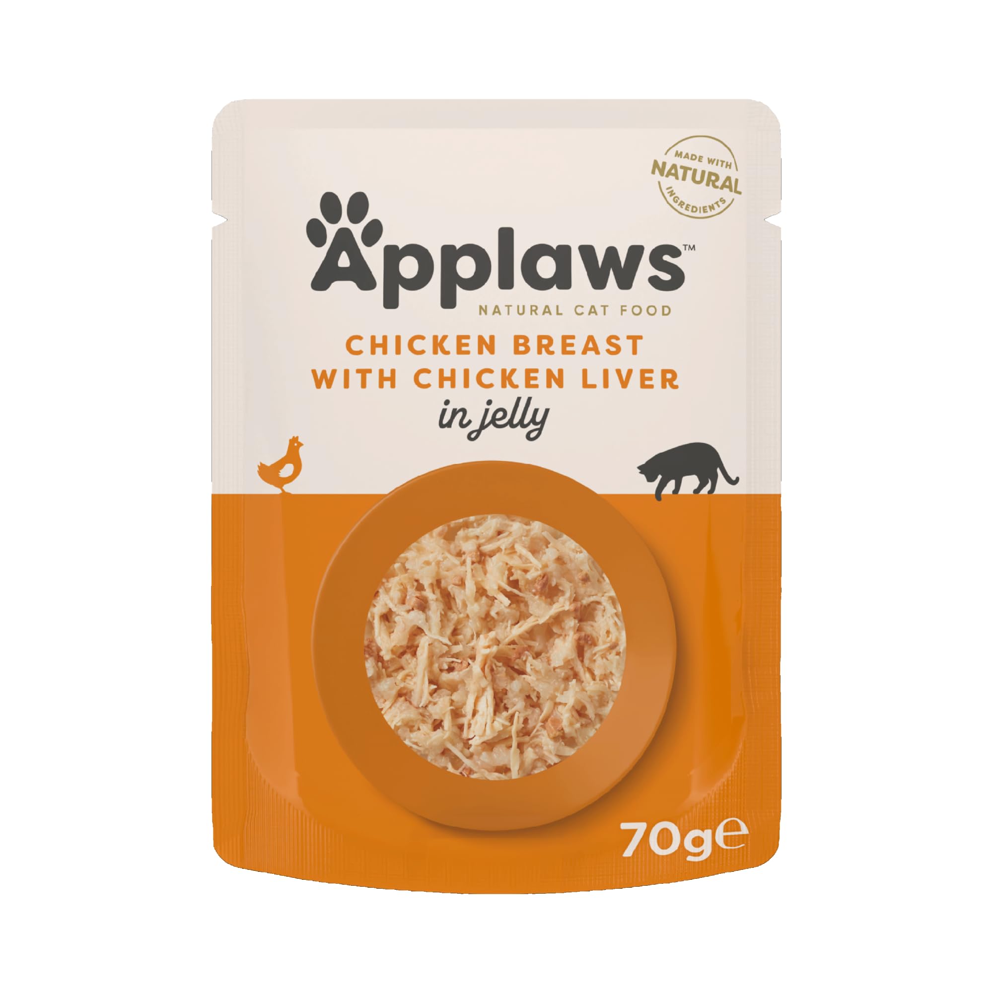 Applaws Cat Chicken With Liver 70G Jelly Pouch