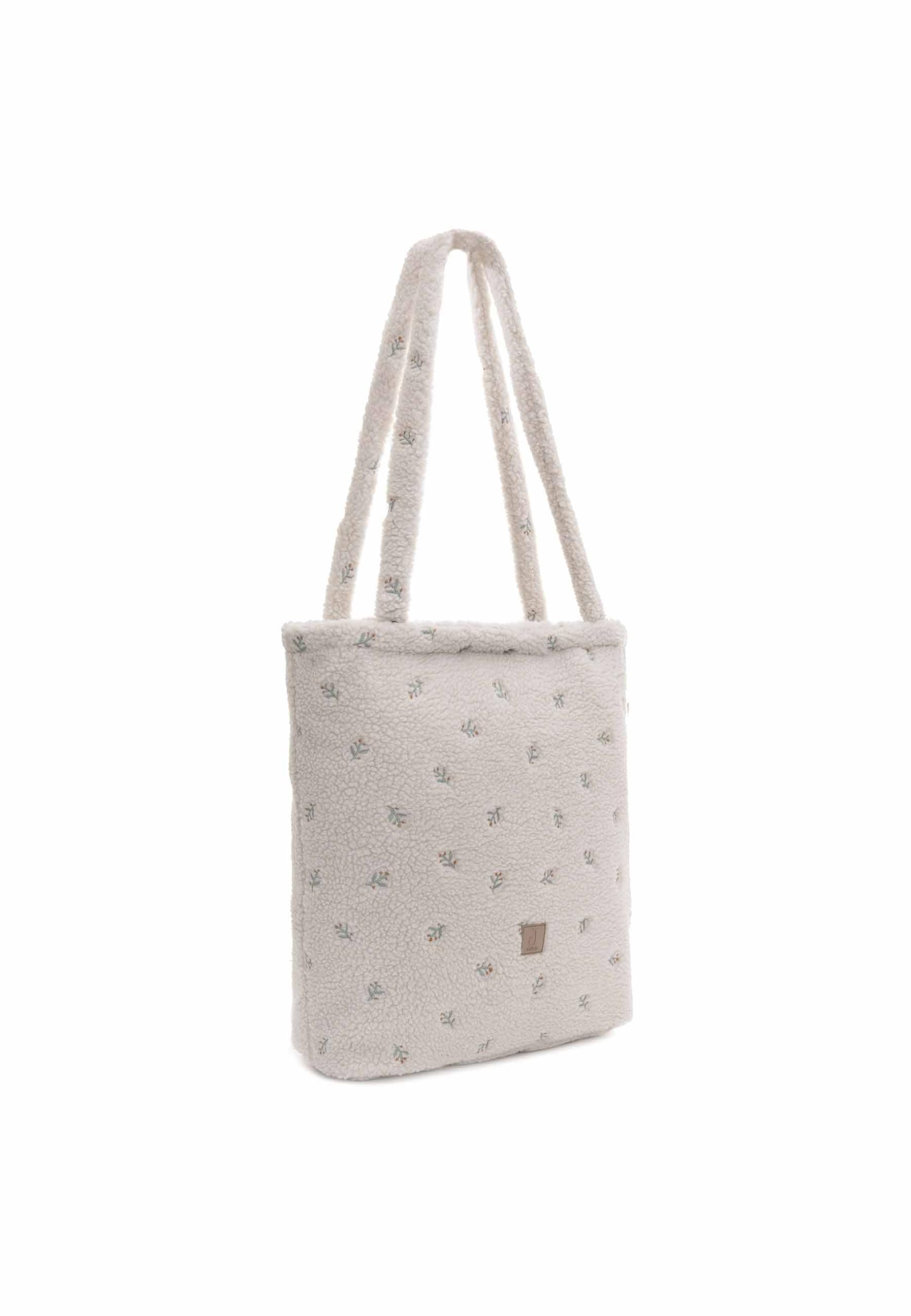 Jollein Sac à langer - Teddy Lovely - 100% polyester - Sac pour poussette - Multifonctionnel, Teddy Lovely, 43 cm x 2 cm x 34 cm, Style contemporain