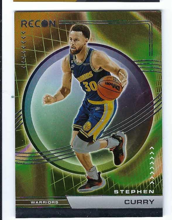 STEPHEN CURRY 2022-23 Panini Recon #188 Card Golden State Warriors Basketball
