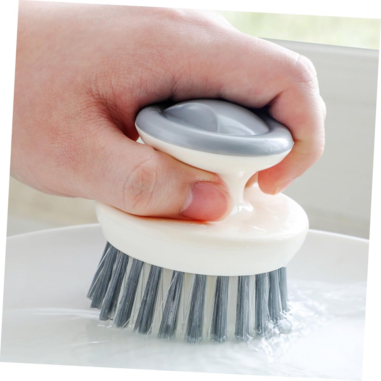 Ciieeo 5 Juegos Cepillo De Limpieza De Cocina Kitchen Gadgets Dish Brush Cepillo para Utensilios De Cocina para Platos para Fregar Platos Páginas Grey 2 Piezas * 5