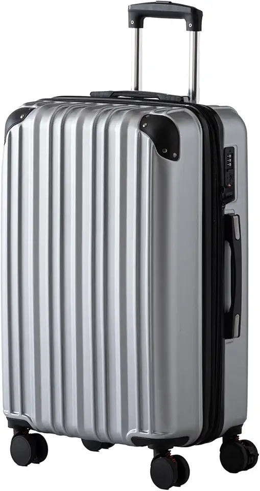 スーツケース Lサイズ 111L 7泊以上 拡張機能 軽量 頑丈 大容量 TSAロック キャスターロック キャリーケース 33500011(104601)