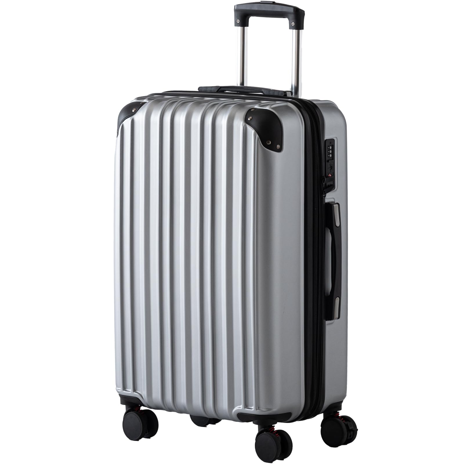 Amazon | [タンスのゲン] スーツケース Mサイズ 73L 4-7泊 拡張機能