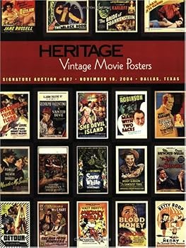 Paperback Heritage Vintage Movie Posters Signature Auction #607 Book