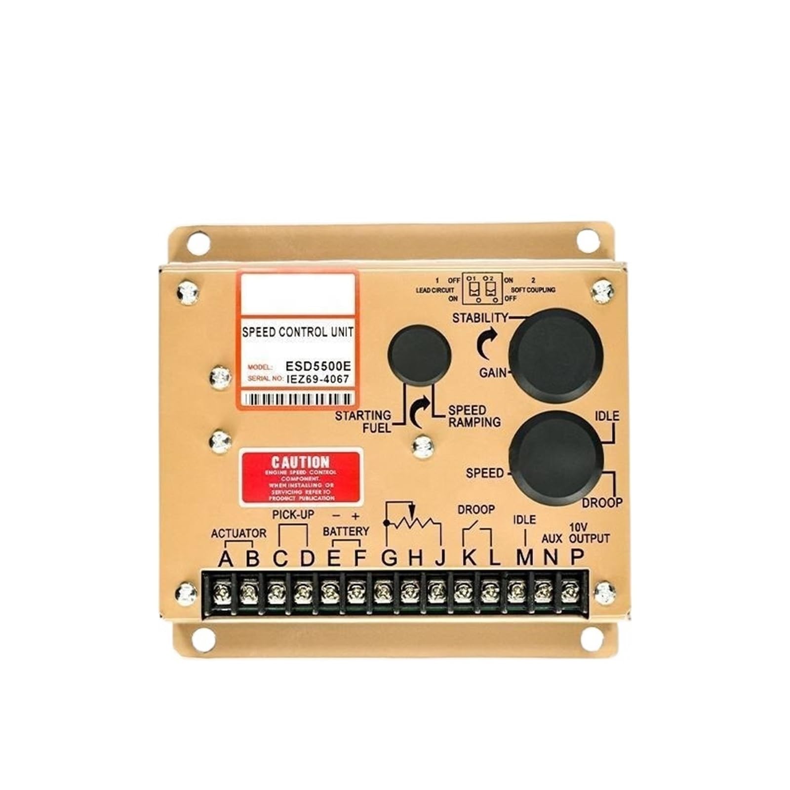 GTGFCSP ESD5500E electric control board speed control board
