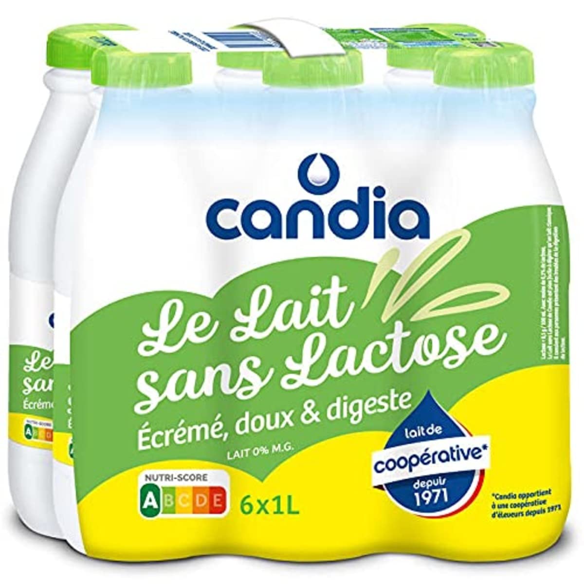 Candia Weich und leicht entsorgte Milch, 6 x 1 l