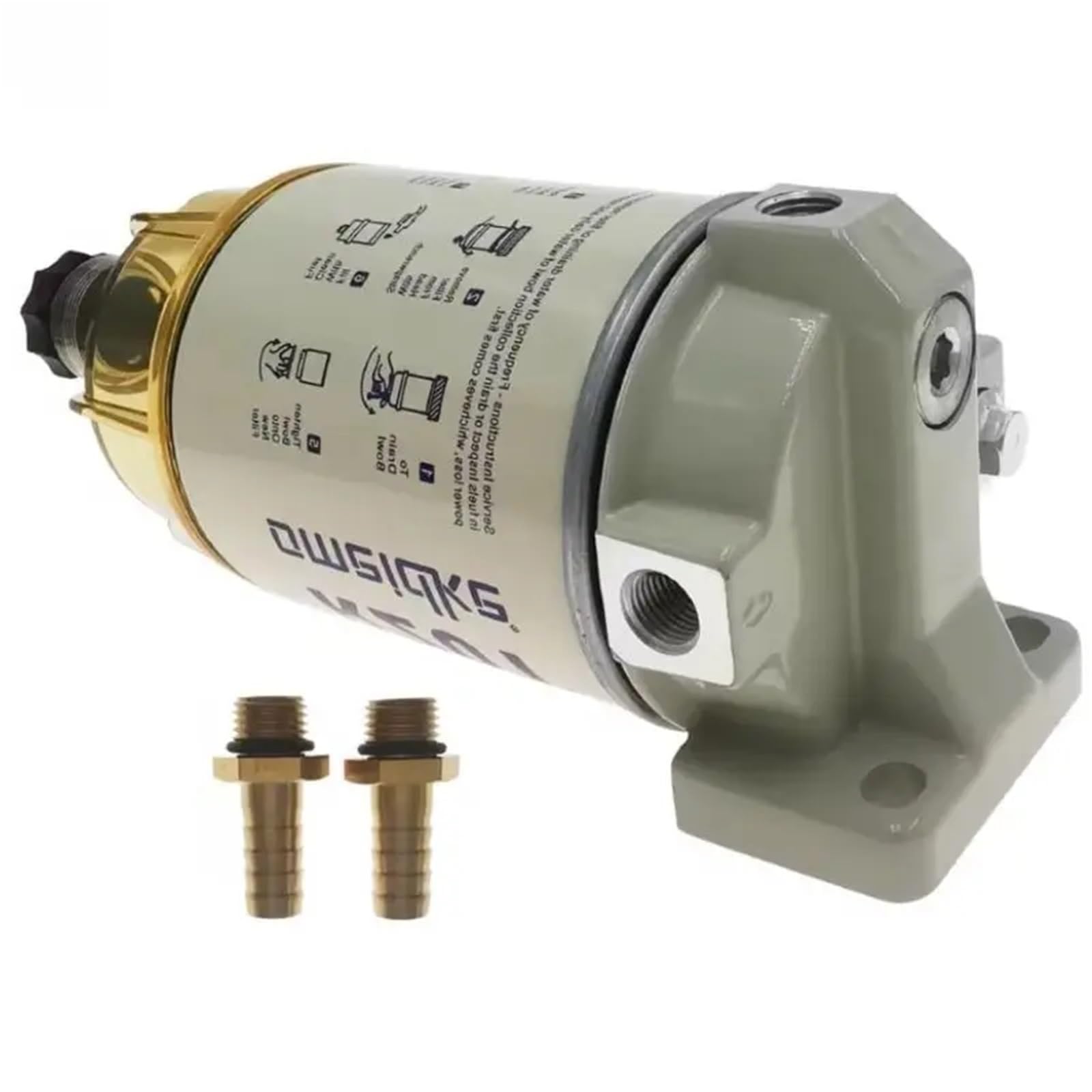 Engine Ventilation Kits Filtro de combustible/separador de agua R20T para motores diésel fueraborda 230R