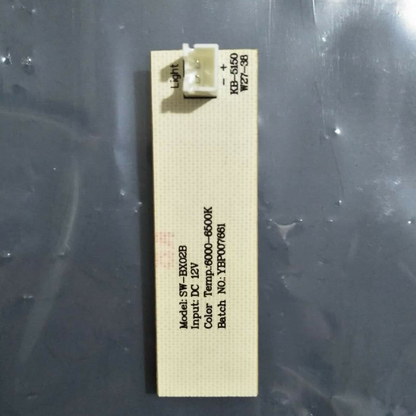 Barra de iluminación de repuesto tira de luz LED para refrigerador Electrolux ZBE2350HCA SW-BX02B pieza de reparación