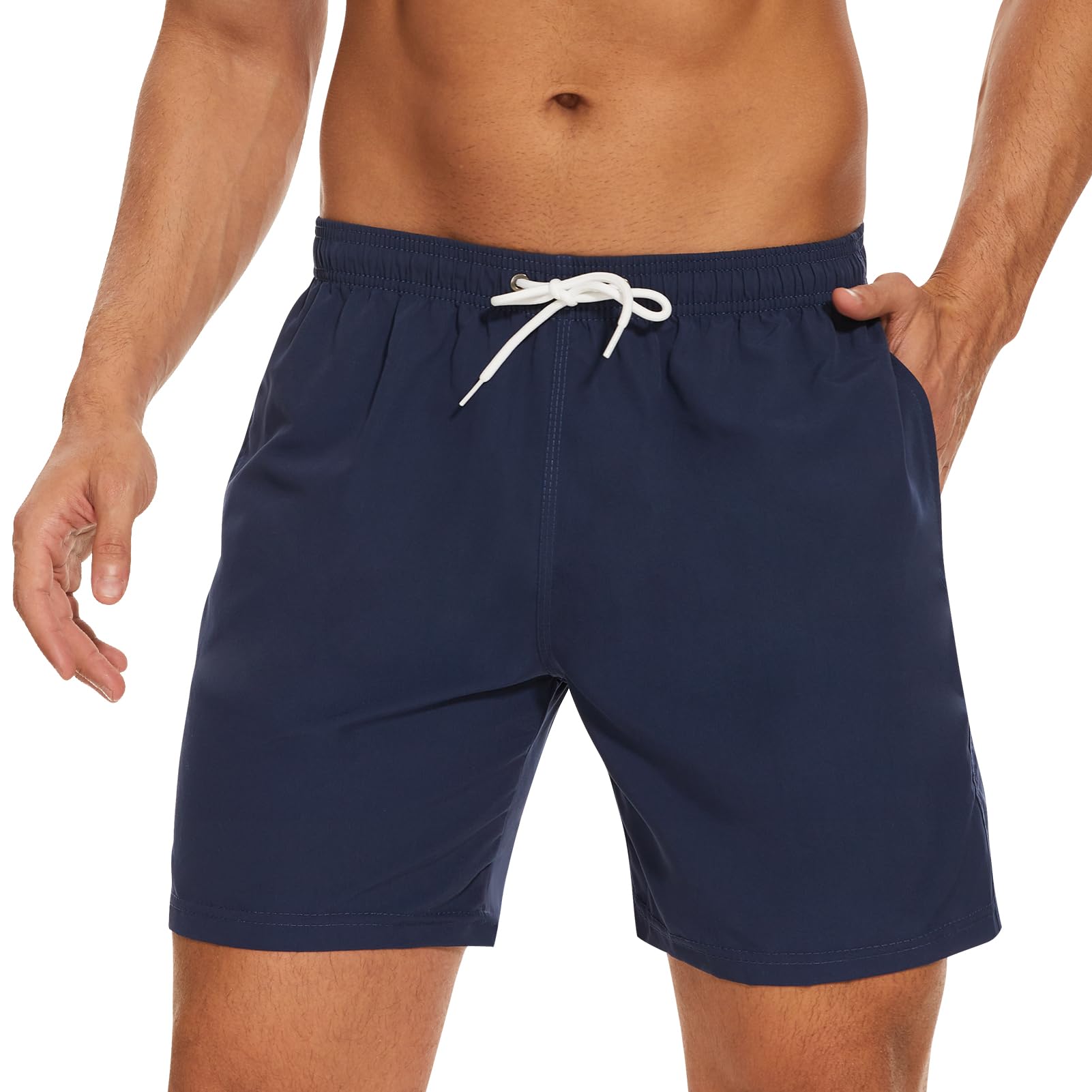MELLIEX Bañador para Hombre Bermudas Cortos Shorts de Baño para Natación de Secado Rápido adapto para Las Vacaciones