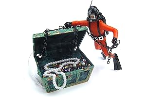 Mesee Funny Floating Diver Ornament, Micro Landscape Decor