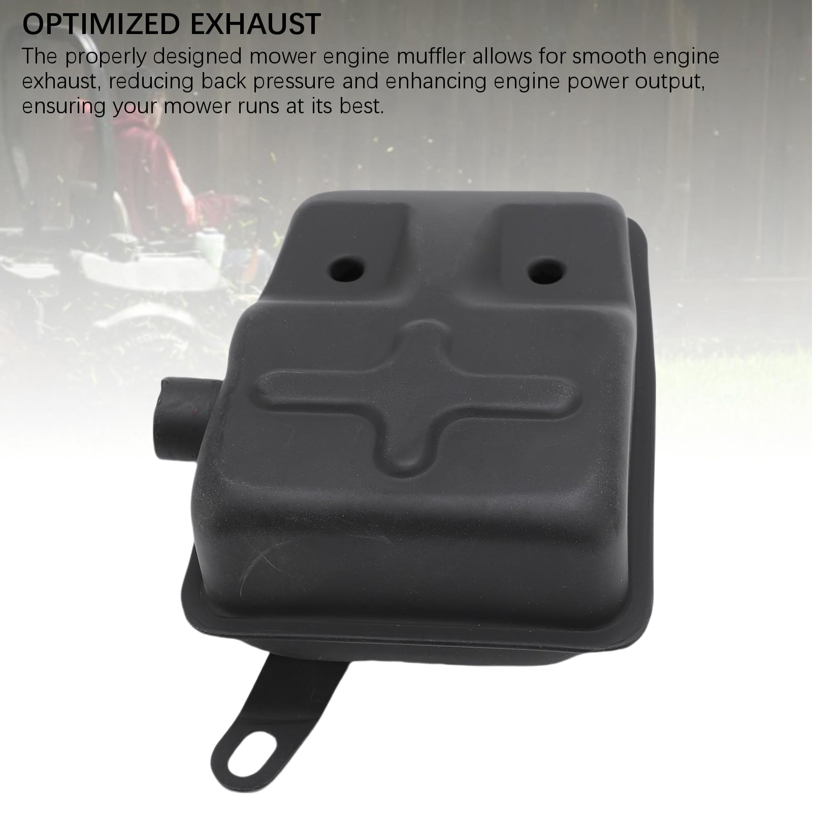 Mumusuki Kit de Silenciador de Escape, Cortacésped de Jardín Reemplazar el Motor 2 del Portavoz de la Motosierra de Reemplazo de 2 Golpes para 40 5 para Tu43 para 430
