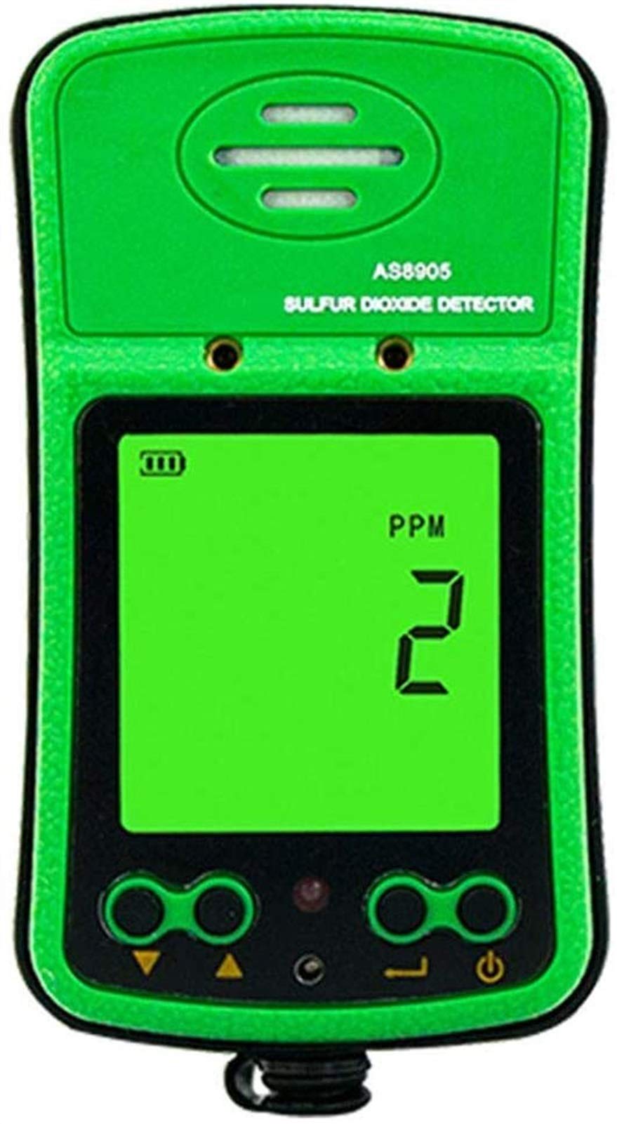 Preciso Rilevatore del Tester del Monitor del Gas SO2 - analizzatore del Gas del rilevatore del Gas di anidride zolfo del palmare con Display LCD Digitale Rileva
