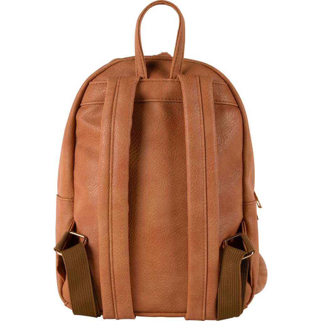 Cerdà Disney Le Roi lion Sac à dos - Simili cuir - Motif Hakuna Matata Simba, Pumbaa et Timon - Marron