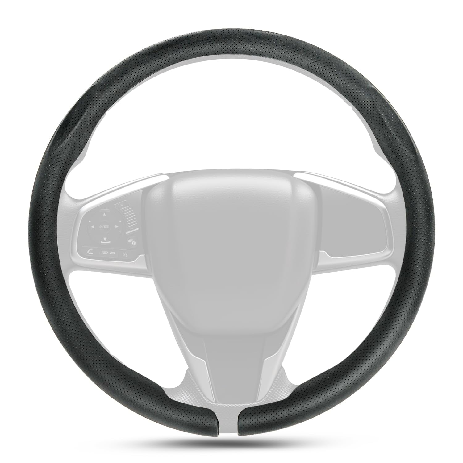 Hiseanllo Coprivolante in nappa (nero)
