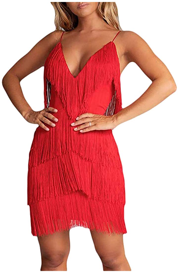 low back flapper dress