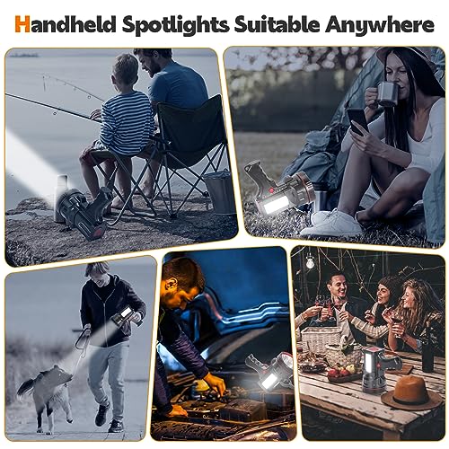 Lampe de poche LED rechargeable pour ne plus manquer de batterie en camping