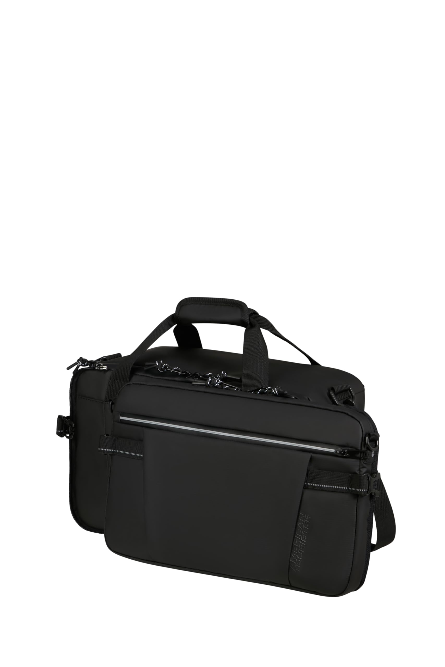 Amerykański minister wycieczek Upventure - Ryanair 3 -Way Travel torebka, 40 cm, 24 L, czarny (czarny)