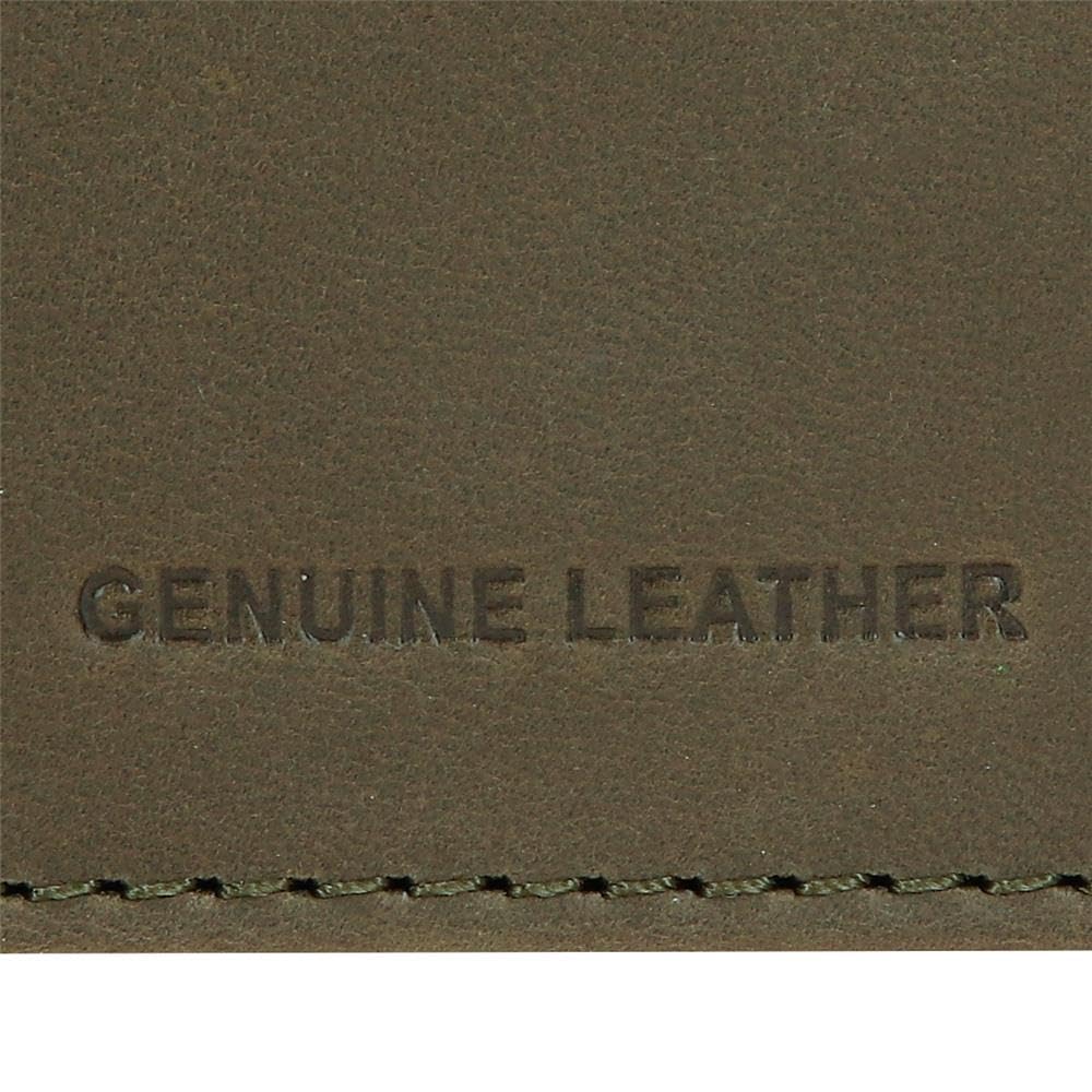 Pepe Jeans Staple Cartera Vertical con Tarjetero y Cierre de Click Verde 8,5x10,5x1 cms Piel by Joumma Bags