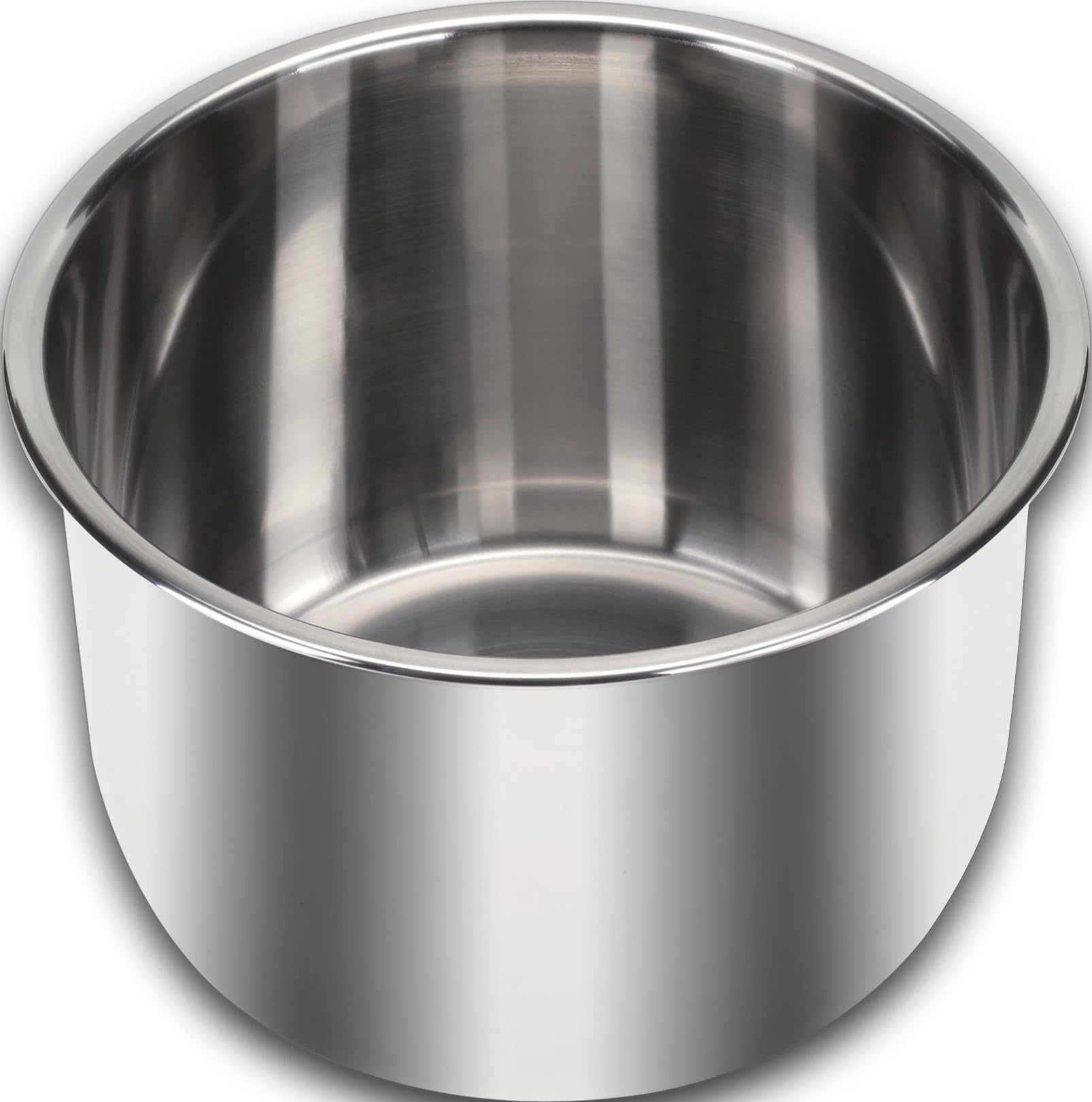 Instant Pot Stainless Steel Inner Cooking Pot 6-Qt, Polished Surface, Rice Cooker