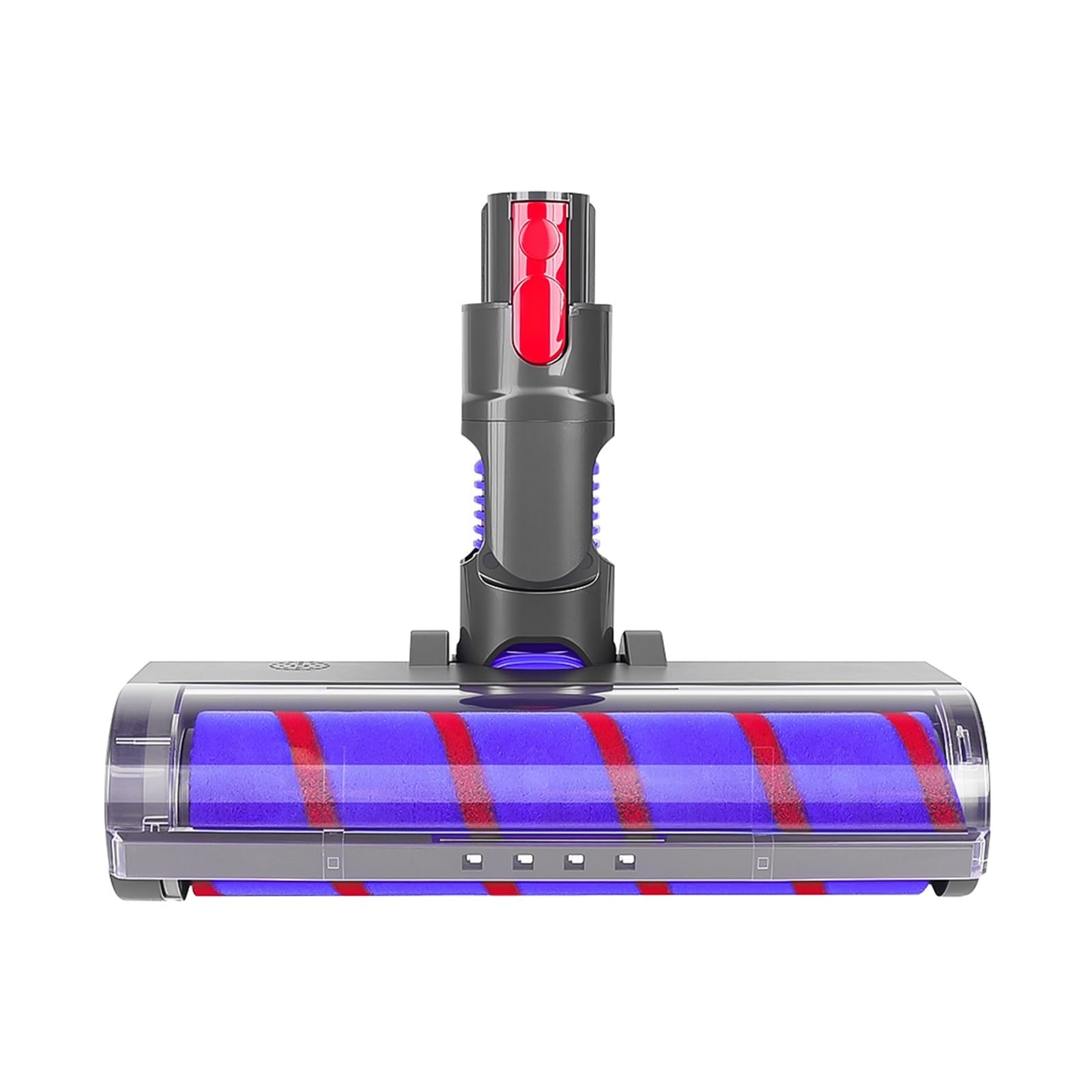 Cabezal de aspiradora de accionamiento Directo, Cabezal de Rodillo barredor Suave for Suelo, Compatible con Cepillo Dyson, V7, V8, V10, V11, V15