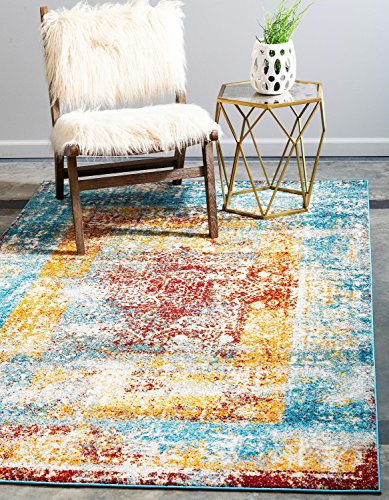 Best Teal Orange Rug