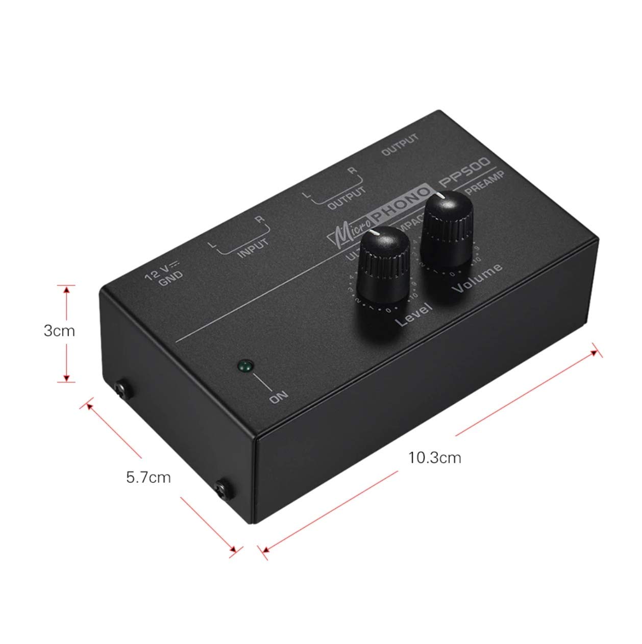 Preamplificatore Phono RIAA Hi-Fi Stereo