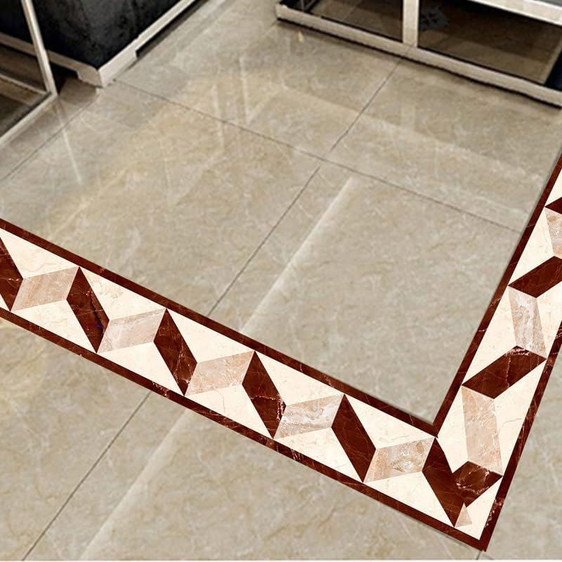 Self-Adhesive 3D Wallpaper Border， Border 10cm x 5m Roll for Home Decor(Bd007)