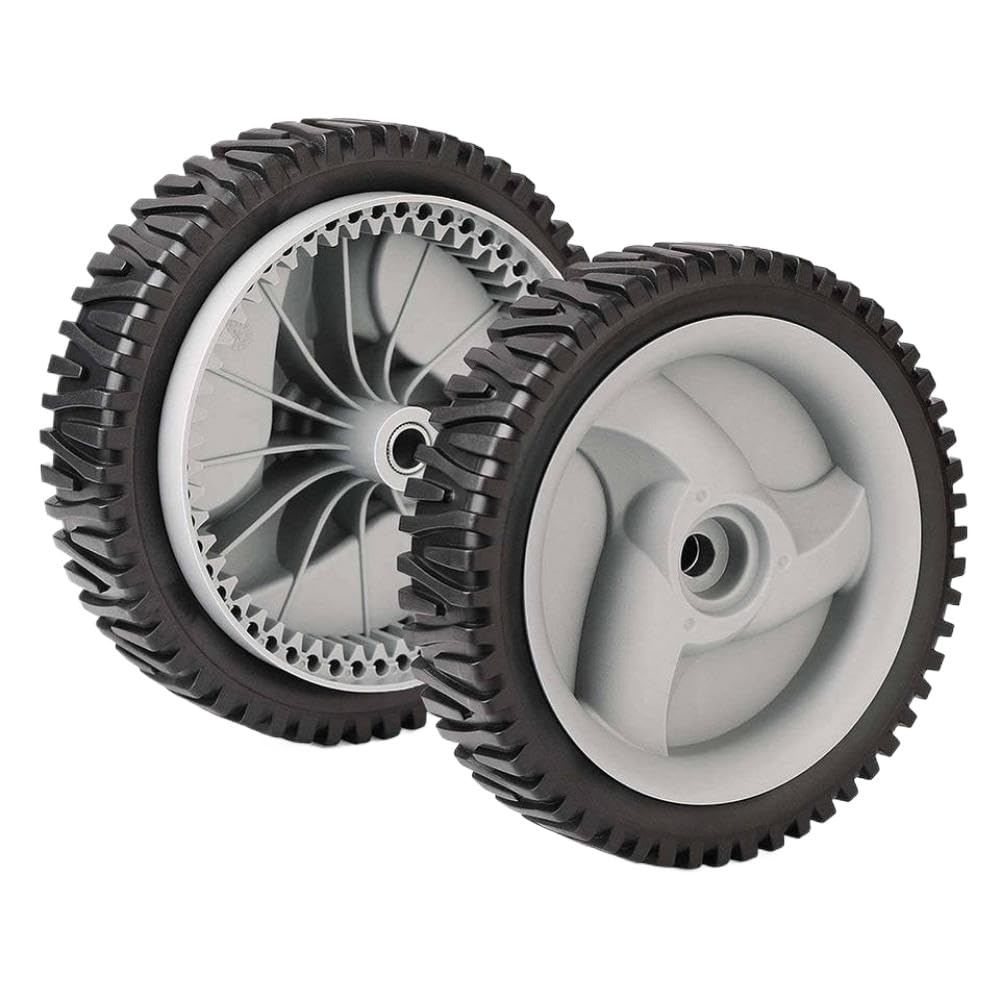 Ruedas de cortacésped de 8 pulgadas para cortacésped de 22 pulgadas con operador a pie y autopropulsados ​​– Compatible con modelos selectos
