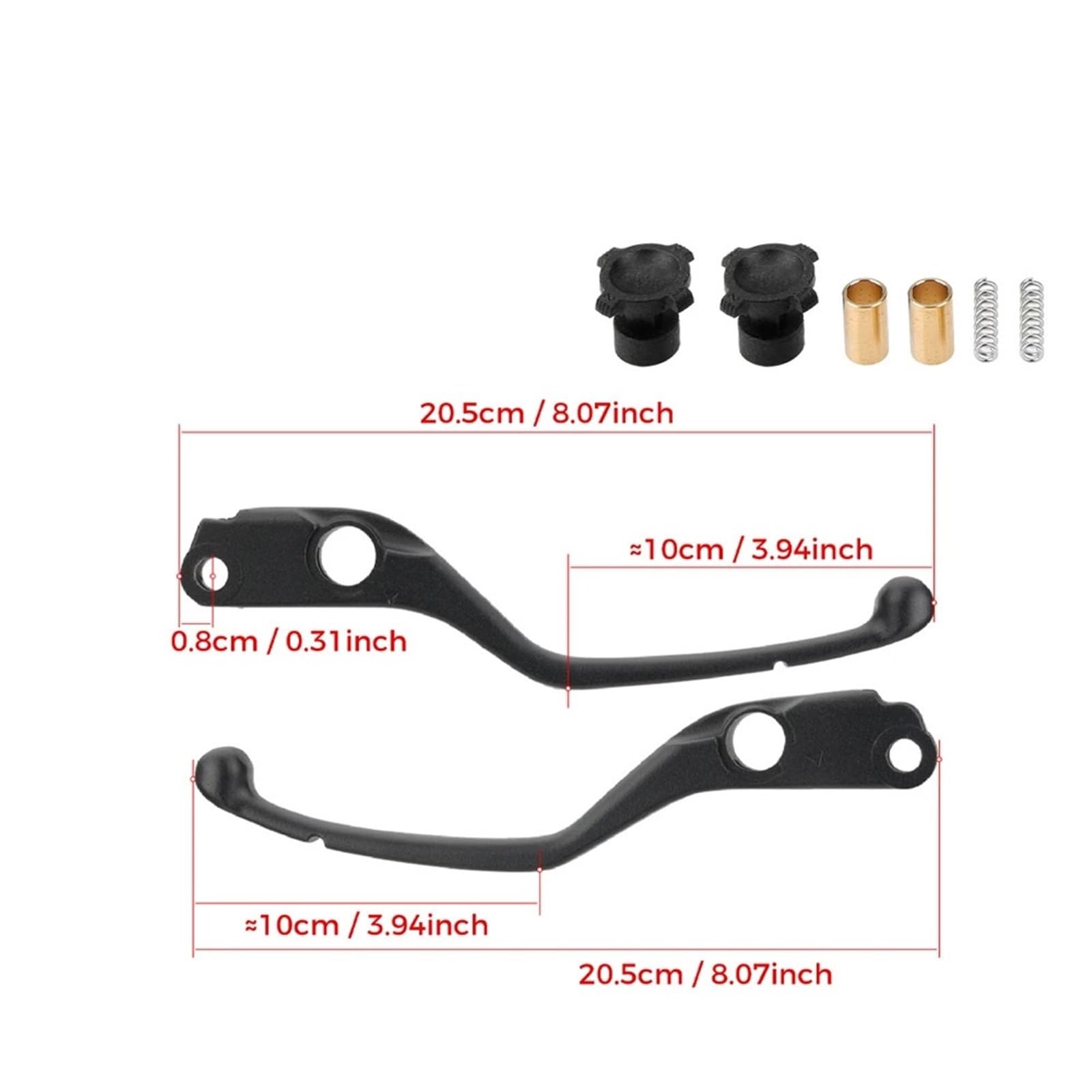 Generisch Motorrad-Kupplungsgriff Motorrad-Bremshebel und Kupplungshebel für BMW R1250GS, R1200GS, K1600GT, GTL, R Nine T