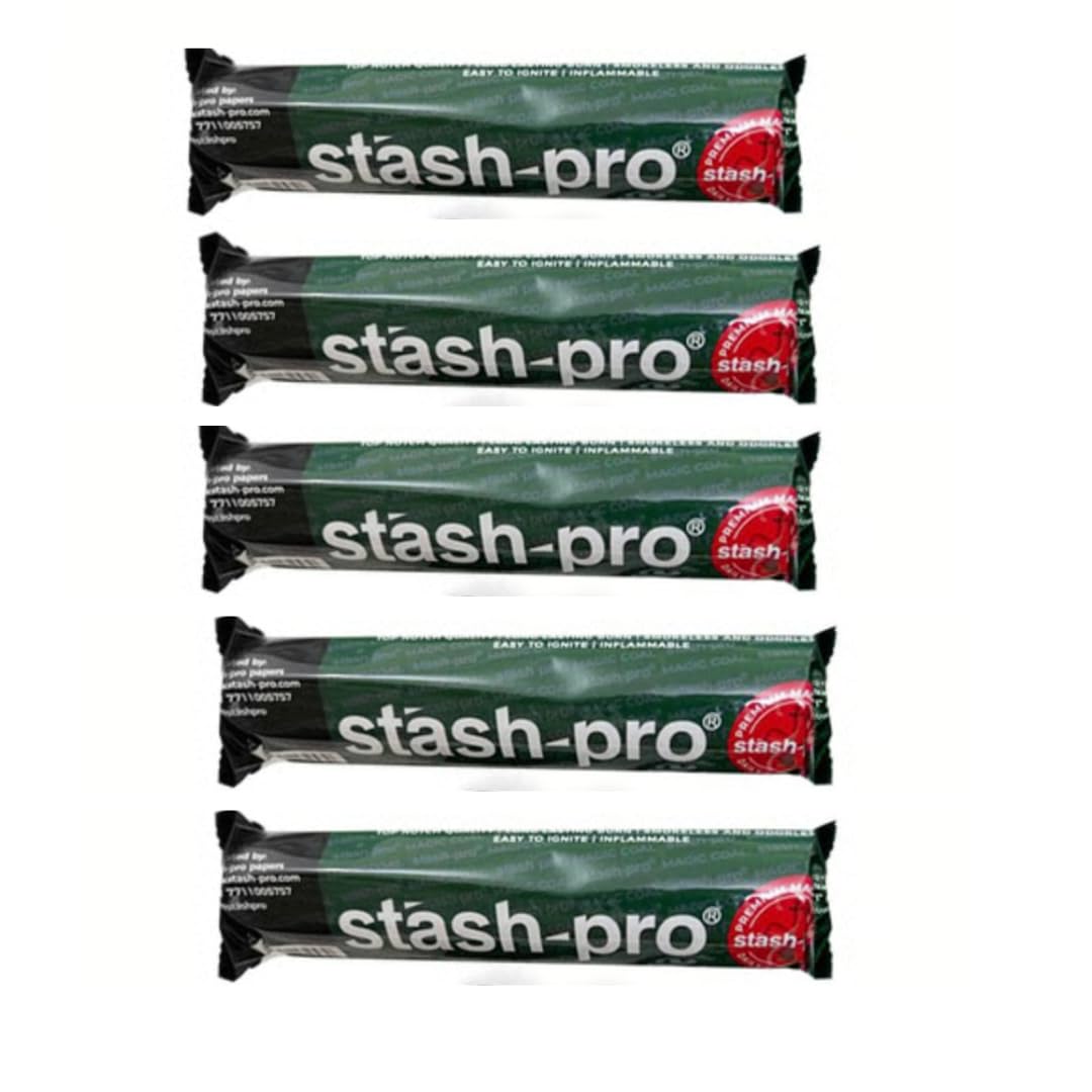 Stash-pro Magic Coal Coconut Charcoal, Quick Light, 50 Pieces, Pack of 5 Rolls-image-18