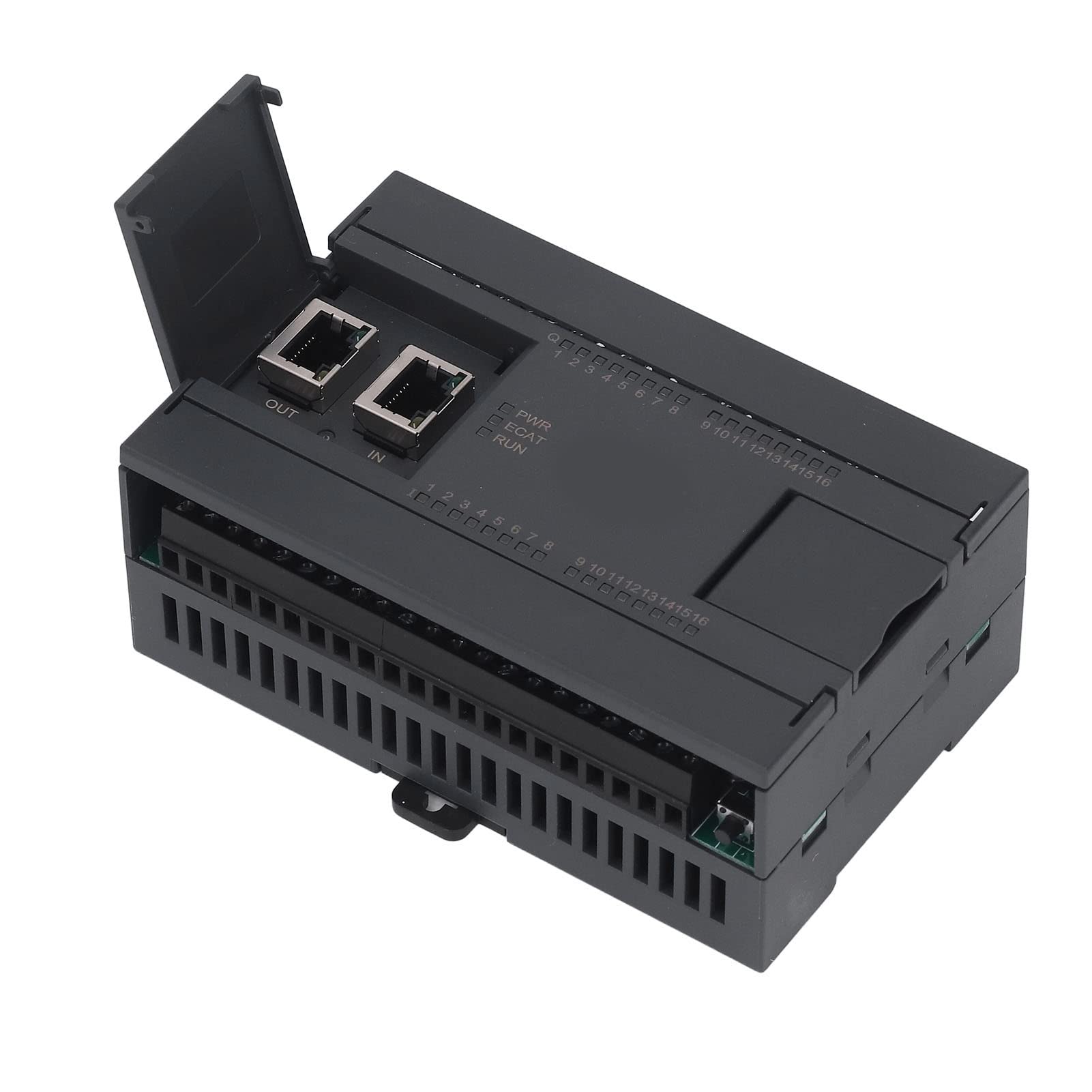 FTVOGUE Controlador PLC, 16 Entradas, 16 Salidas, Expansión Remota IO,