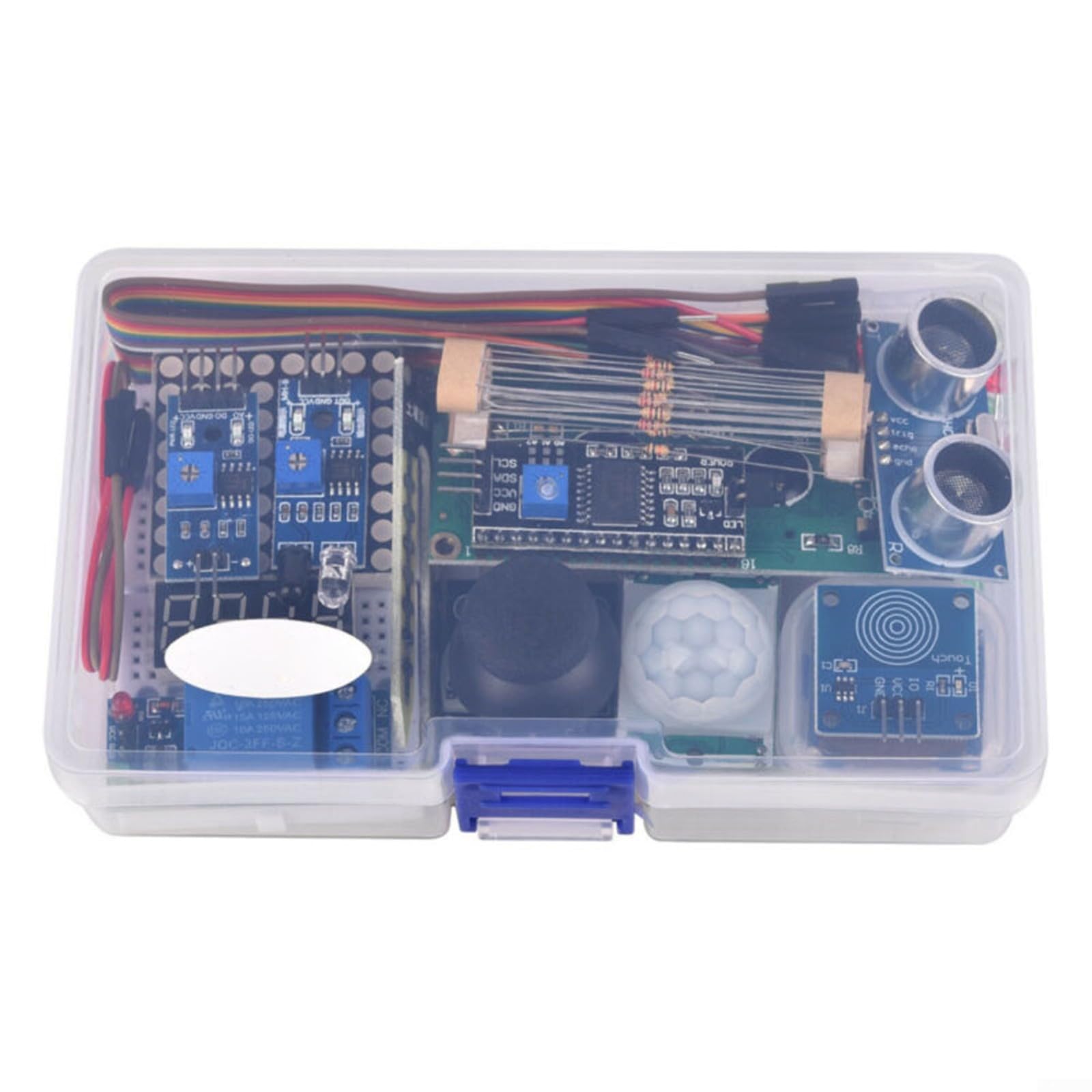 Enthusiast Kit pour Nano V3.0 pour Mega 2560 328-85 pièces comprenant pour écrans OLED et LCD, capteurs, module de relais et composants de platine d'expérimentation