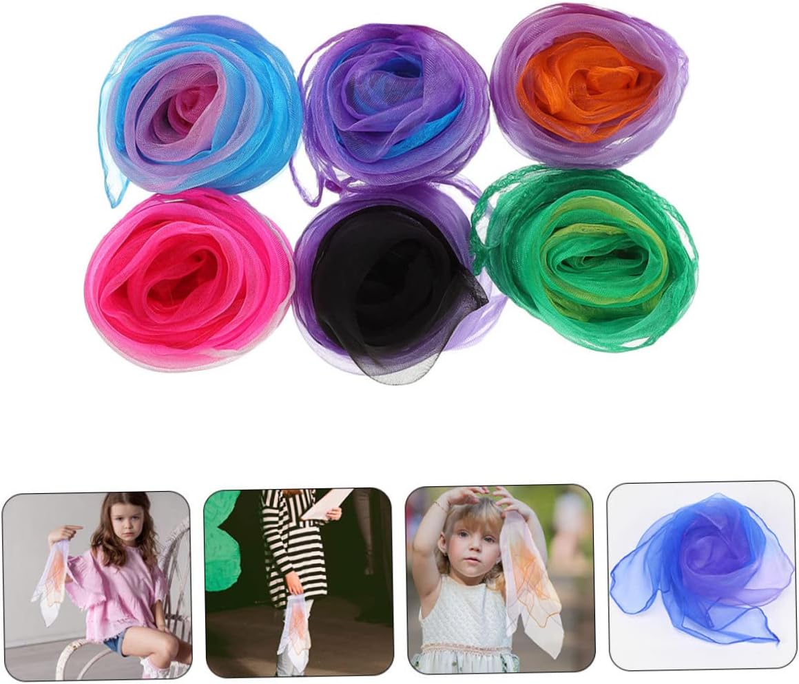 Chiffon Juggling Scarves Chiffon Scarf Dance Accessories Dancing Accessories Chiffon