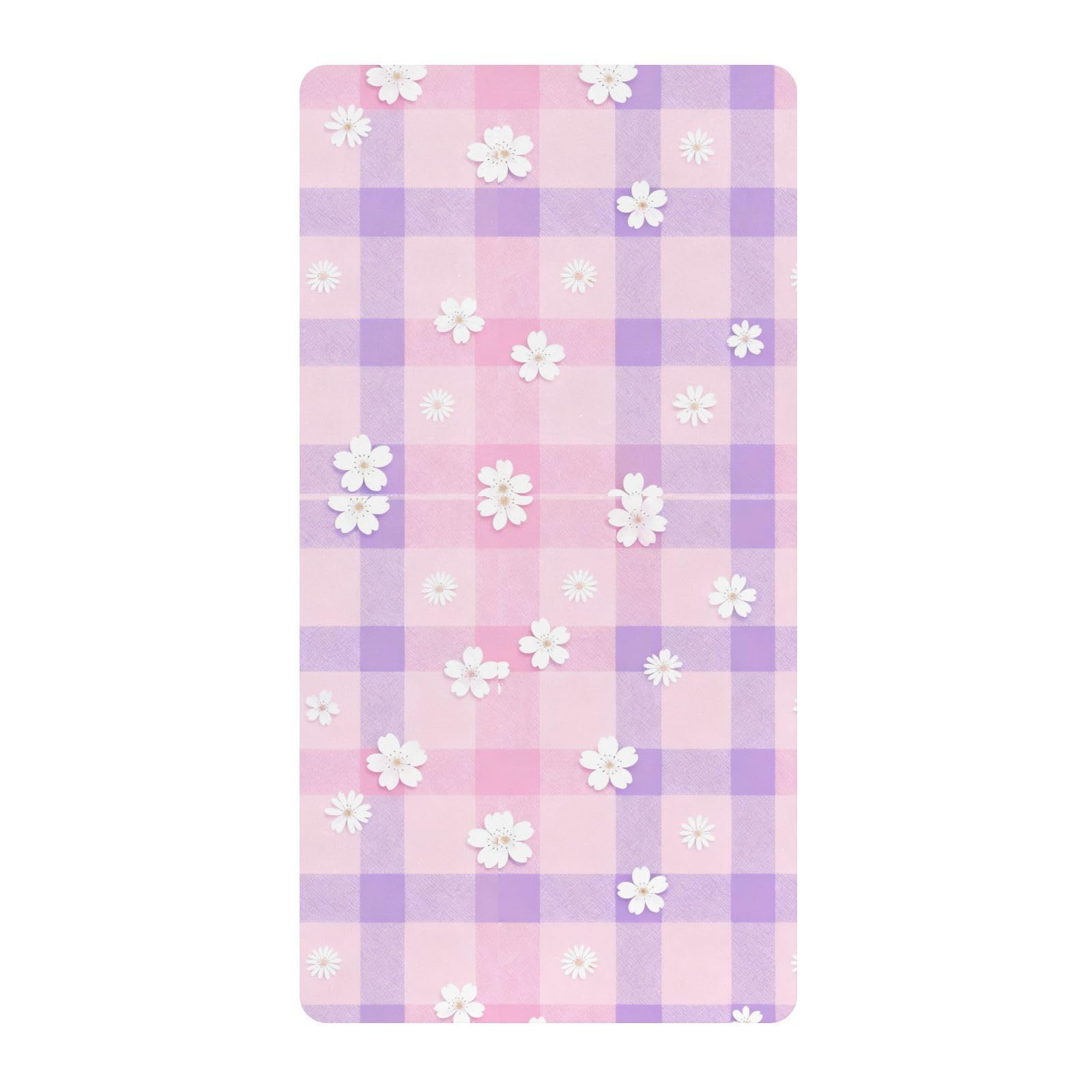 Parure de lit en coton doux motif floral linge de lit mixte pour berceau bébé