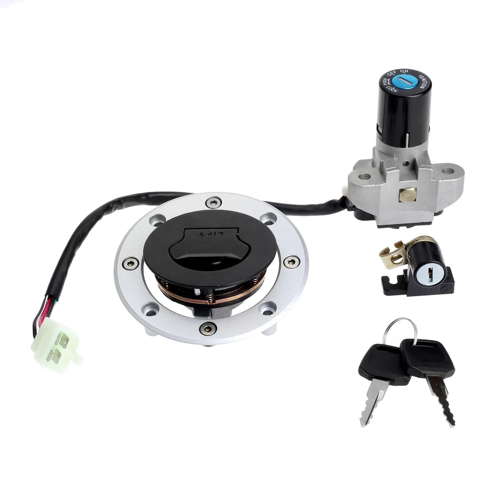 Bouchon de réservoir carburant et clés Suzuki GSX600 contre le vol