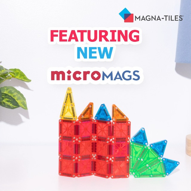 MAGNA-TILES® Combo 46-Piece Magnetic Construction Set, The