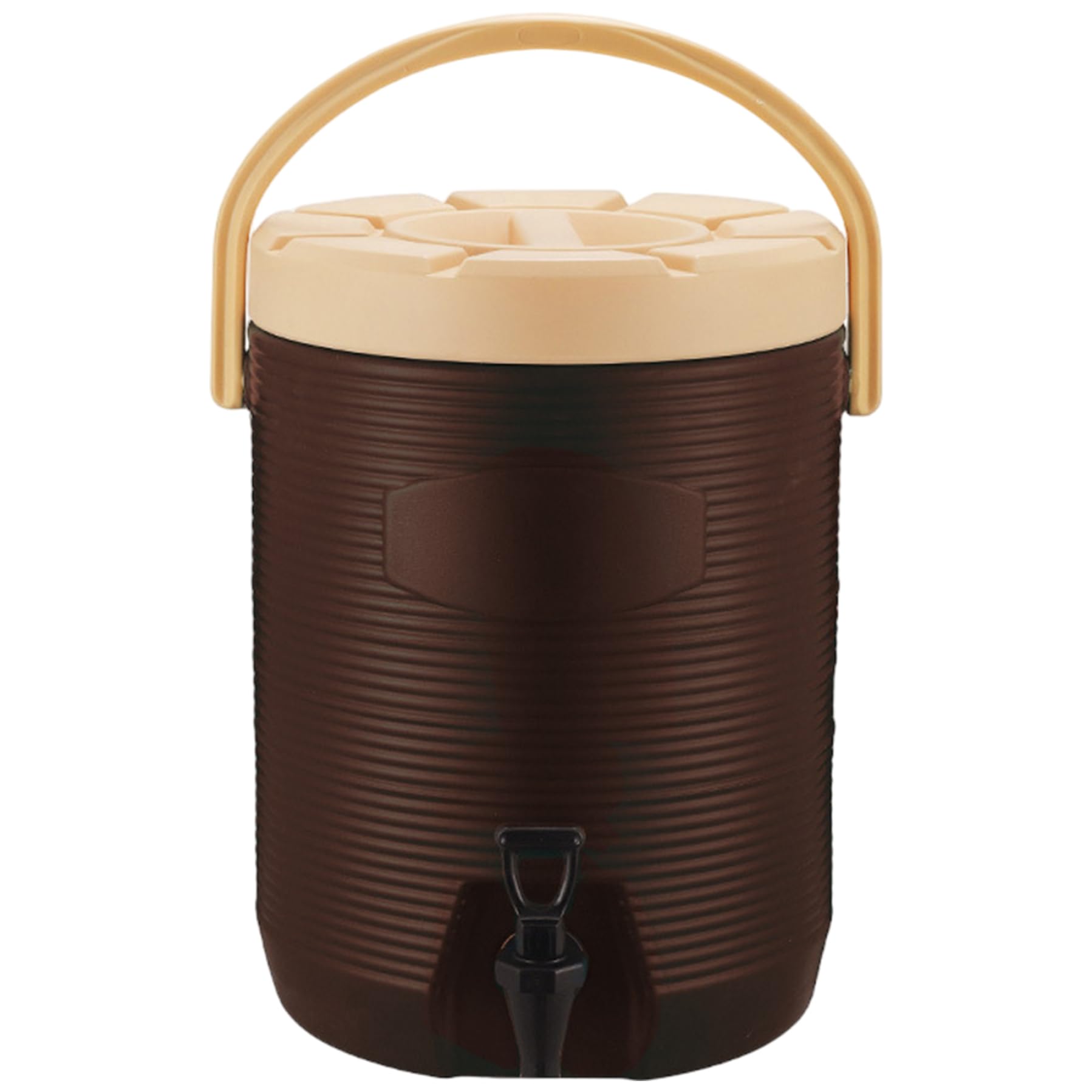 Distributeur de boissons isolé, 2 gallons, intérieur en acier inoxydable