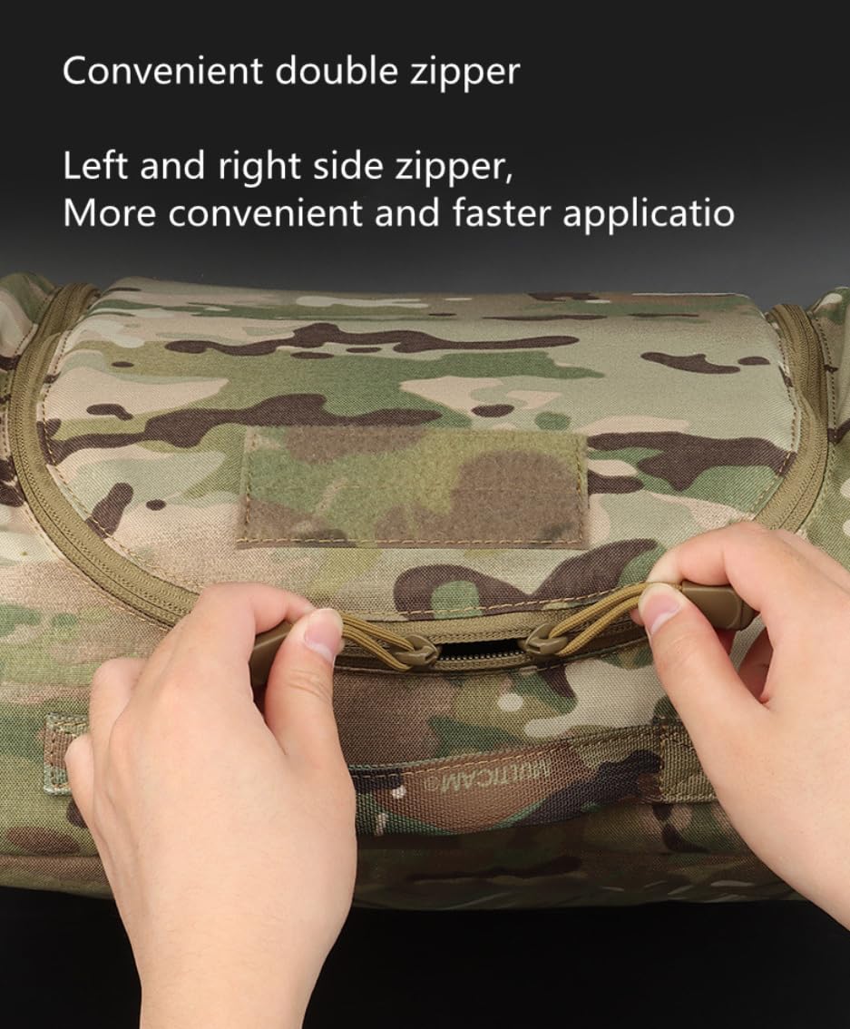 ACEXIER Sac de Rangement rembourré pour Casque Tactique Grande capacité Transport Rapide Moto Airsoft Paintball Chasse