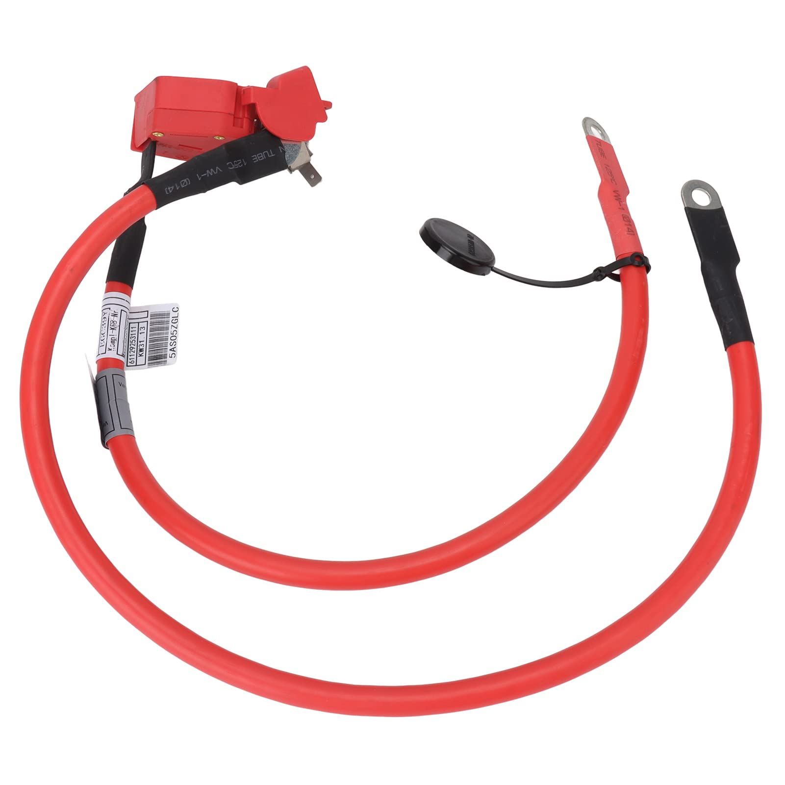 Izolacja kabla ochronnego akumulatora, elastyczny zamiennik dla 1-osobowego hatchbacka F20 2011 2015 i 2 kabriolet F23 2015 2018 i 2-roadster 2014 2021 OEM 61129253111 guma metalowa ABS