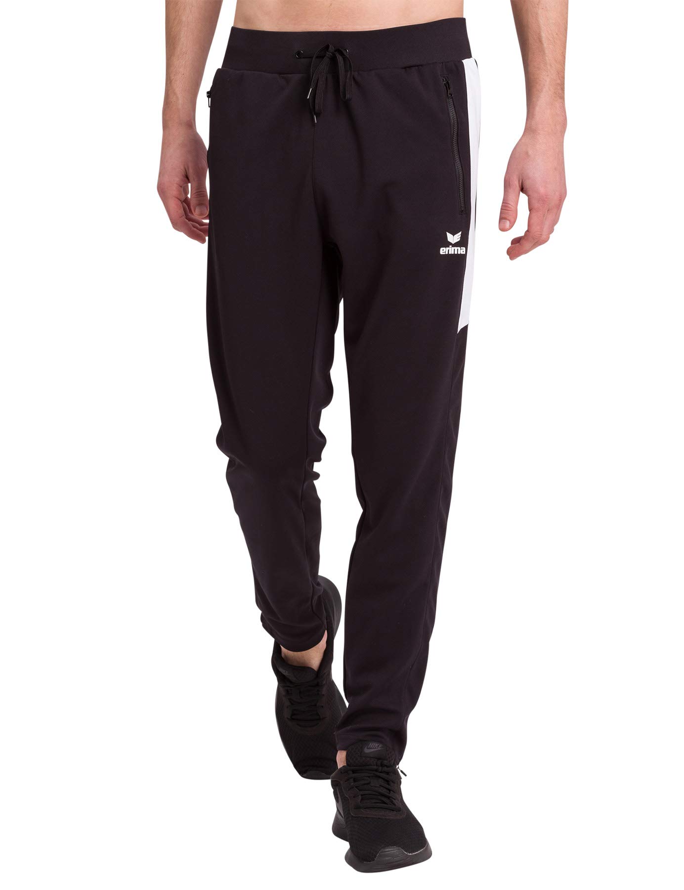 Erima Squad Worker Pants - Black/White, M
