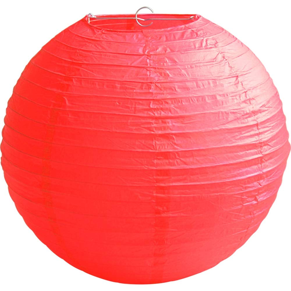 Time to Sparkle Tissue Paper Round Lanterns LampShade Lamp Shade Wedding Birthday Party Decoration | Light Pink, 8"(20cm) | — view 32
