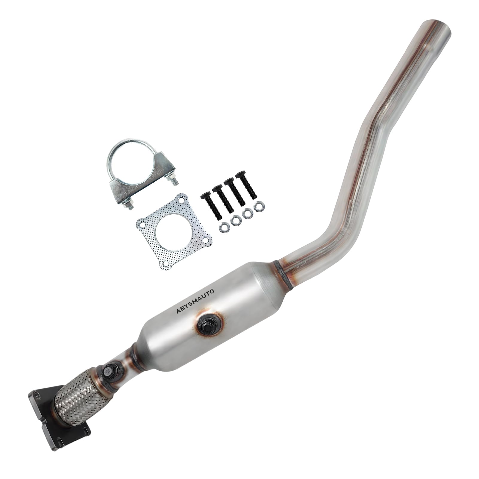 Catalytic Converter Compatible with Chrysler 200 2011-2014/ Sebring 2007-2010, Dodge Avenger 2008-2014, Dodge Journey 2009-2018 2.4L Catalytic Convertor Direct-fit Euro V (EPA Compliant)