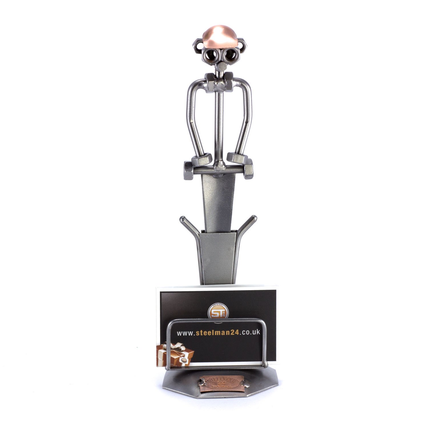 Steelman24 Schraubenmännchen Brieföffner mit persönlicher Gravur