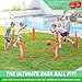 GoSports Gagagon 10 ft Gaga Ball Pit - Portable Indoor/Outdoor Game Set - Includes 2 Balls and Carrying Case