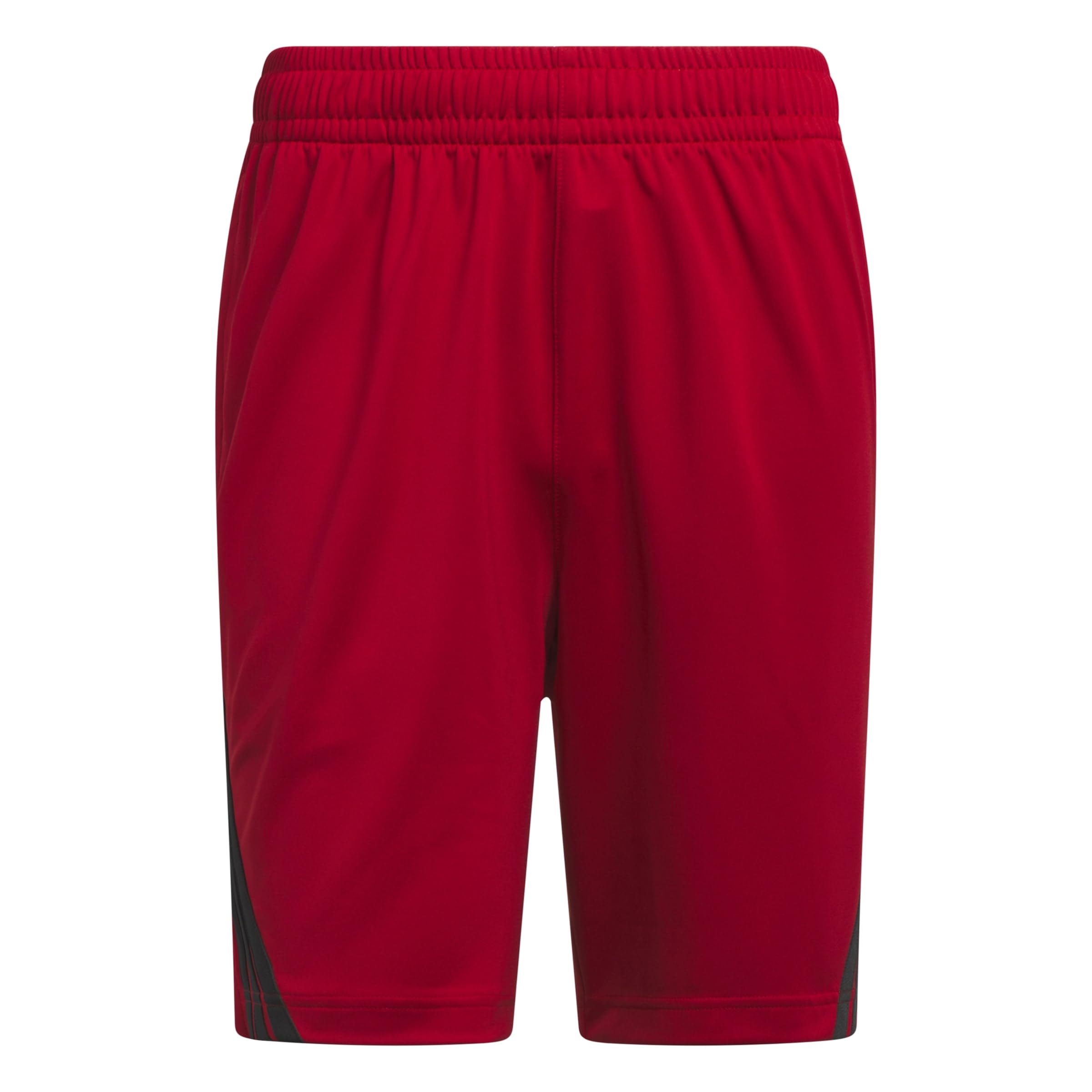 adidas Men's Legends 3-Stripes Basketball Shorts, Team Power red 2/Black, XS 7 inch