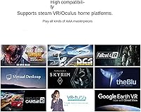 Vista 6 de RIPIAN VR Gafas Visión 5K Super VR Smart Glasses 180Hz Ultra-alta frecuencia de actualización Auriculares de realidad virtual PCVR 3D casco