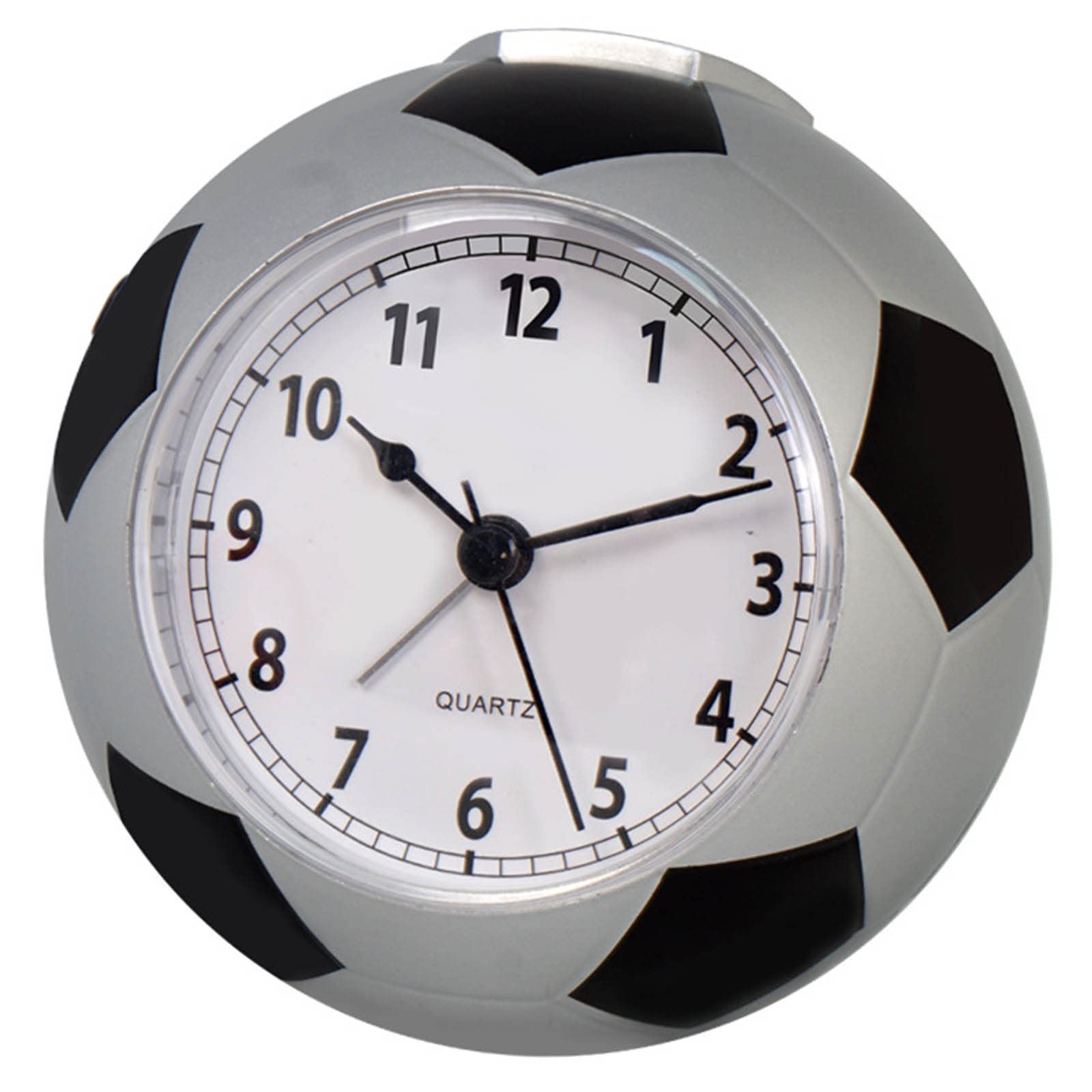 Hsioluted Compact Football Alarm Clock Bedroom Decoration Children Student Table Desk Clock Soccer Ball Alarm Clocks Desktop