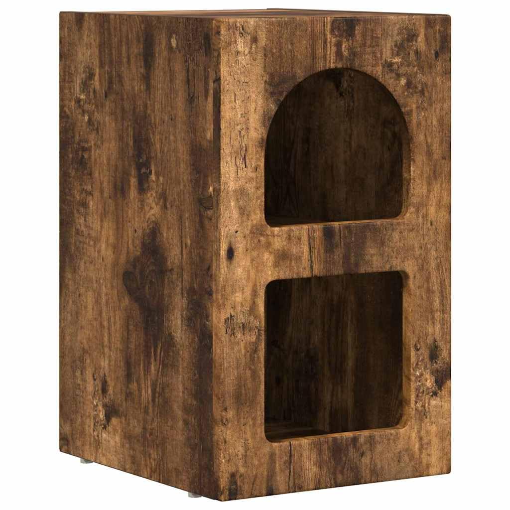Mesita de noche moderna de madera de 29,5 x 35 x 50 cm con estantes para almacenamiento, diseño neutro para dormitorio, fácil limpieza y montaje